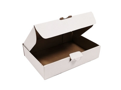 Белая коробка для пирогов (300*207*60) мм