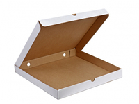 Белая коробка для пиццы (330*330*35) мм