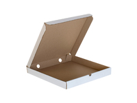 Белая коробка для пиццы (400*400*40) мм